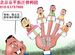 贪污征地拆迁补偿款