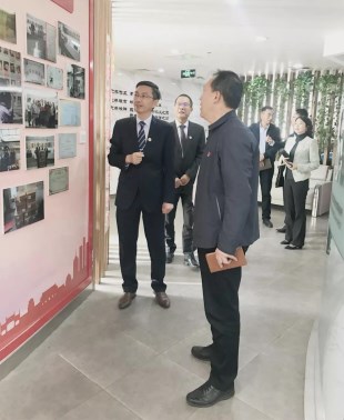 北京市海淀区委政法委领导和海淀区司法局领导莅临京平所考察指导工作